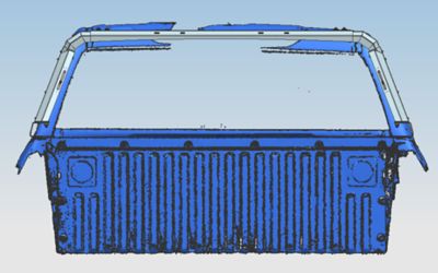 Image showing 8 th Black Horse Off Road Armour II Roll Bar Black fits 14-22 Silverado 150014-24 Sierra 150015-24 F-15015-24 Ram 150007-24 Tundra