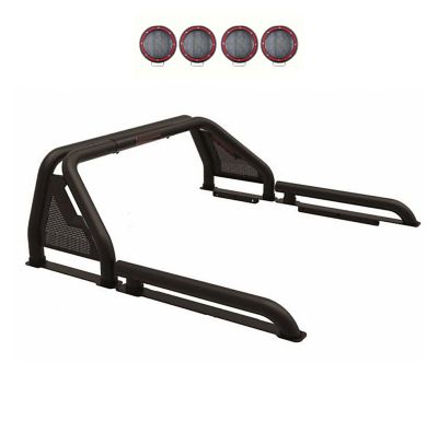 Black Horse Off Road GLADIATOR BLACK ROLL BAR Kit for 1/2 Ton Trucks (GM-FORD-DODGE- TUNDRA)