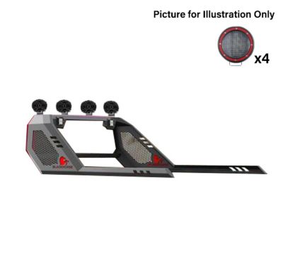 Image showing  Vigor Roll Bar Kit Modular Black fits 07-25 Silverado 1500/Sierra 150009-25 Ram 1500/F-15007-25 Tundra