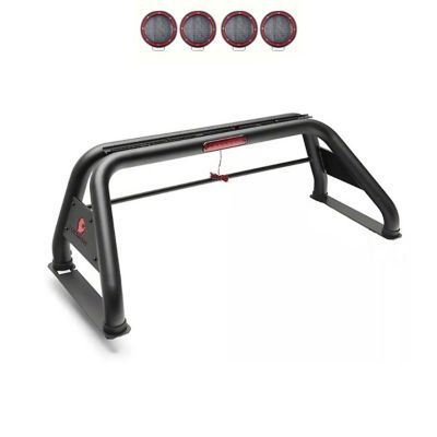 Black Horse Off Road Classic Roll Bar Kit fits 2005-2021 Nissan Frontier Black