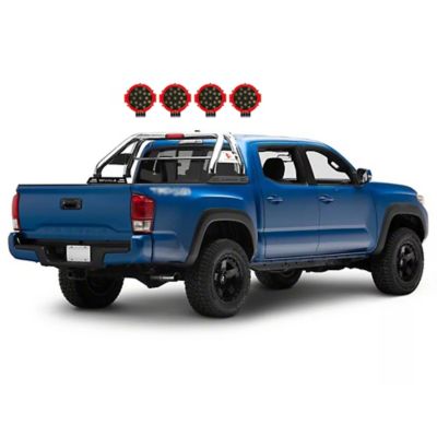 Black Horse Off Road Classic Roll Bar Kit Stainless fits 05-24 Toyota Tacoma