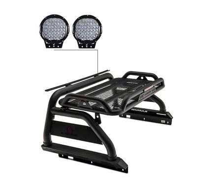 Black Horse Off Road Atlas Roll Bar Kit Black fit 19-24 Ford Ranger
