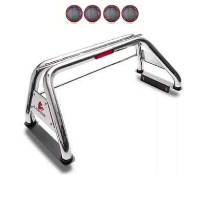Black Horse Off Road Classic Roll Bar Kit Stainless fits 99-24 Ford F-250 Super Duty/F-350/F-450 Super Duty