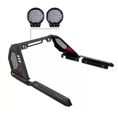 Black Horse Off Road Vigor Roll Bar Kit Modular Black fits 2022-2024 Nissan Frontier