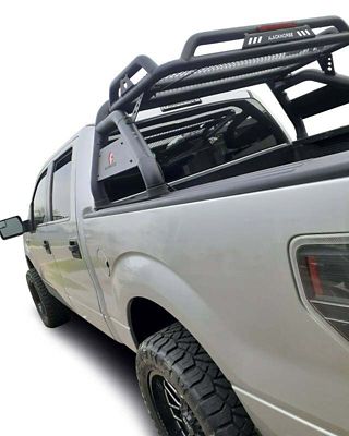 Image showing 6 th Black Horse Off Road Atlas Roll Bar FOR 1/2 TON TRUCKS (GM SILVERADO 14+/FORD F150 15+/DODGE RAM 15+)