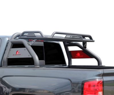Black Horse Off Road Atlas Roll Bar Black fits 99-25 Ford F-250 Super Duty/F-350 Super Duty/F-450 Super Duty