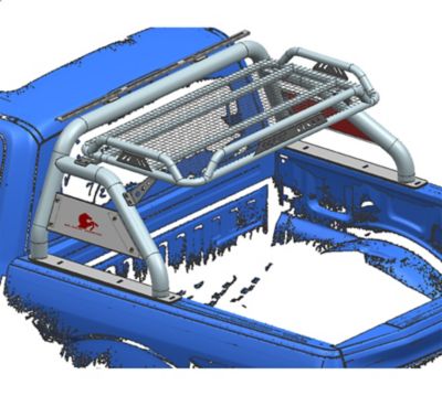 Image showing  Atlas Roll Bar Black fits 99-25 Ford F-250 Super Duty/F-350 Super Duty/F-450 Super Duty