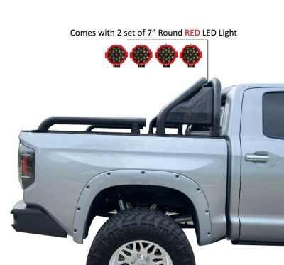 Image showing  Gladiator Roll Bar Kit Modular Black fits 05-21 Nissan Frontier