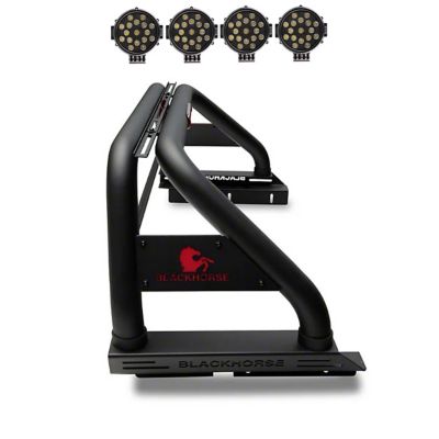 Black Horse Off Road Classic Roll Bar Kit Black fits 15-25 Chevrolet Colorado15-25 Canyon