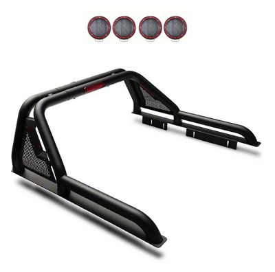 Black Horse Off Road Gladiator Roll Bar Kit Modular BK For 15-24 GMC Canyon15-24 Chevrolet Colorado15-24 Toyota Tacoma