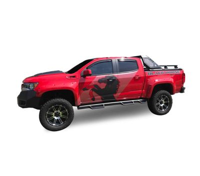 Image showing  Vigor Roll Bar with Cross Bar Modular Black fits 2015-2024 Chevrolet Colorado2015-2024 GMC Canyon