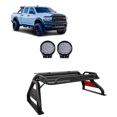 Black Horse Off Road Atlas Roll Bar Kit For 1/2 TON TRUCKS (GM SILVERADO 14+/FORD F150 15+/DODGE RAM 15+)