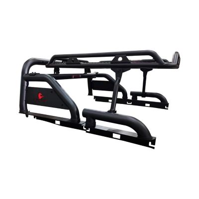 Image showing  Warrior Roll Bar Black Fits 2020-2025 Jeep Gladiator