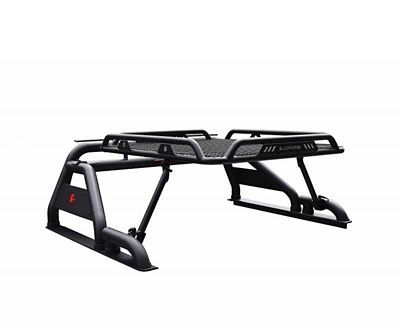 Image showing  Warrior Roll Bar Black Fits 2020-2025 Jeep Gladiator