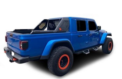 Image showing  Vigor Roll Bar Modular Black Fits 2020-2025 Jeep Gladiator