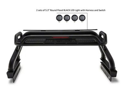 Image showing  Atlas Roll Bar Kit Black fit 15-24 Chevrolet Colorado15-24 GMC Canyon