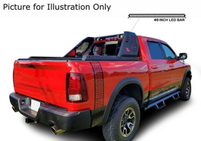 Image showing 5 th Black Horse Off Road Vigor Roll Bar Kit Modular Black for 07-25 Silverado 1500/Sierra 150009-25 Ram 1500/F-15007-25 Tundra