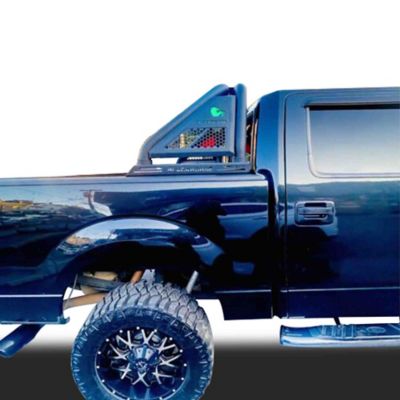 Image showing  Universal Classic PRO Roll Bar for 1/2 Ton Trucks TEXTURED Black MODULAR Compatible with Tonneau Covers