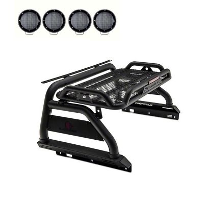 Black Horse Off Road Atlas Roll Bar Kit Black fits 2019-2024 Ford Ranger