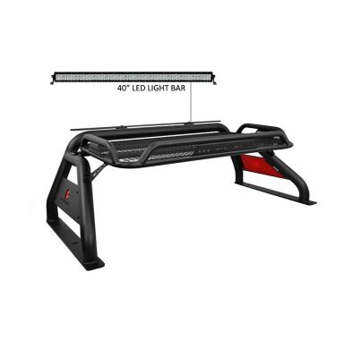 Image showing  Atlas Roll Bar Kit Black for 05-21 Nissan Frontier