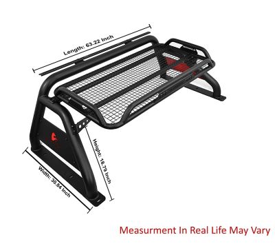 Image showing  Atlas Roll Bar Kit Black for 05-21 Nissan Frontier