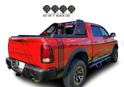 Image showing  Vigor Roll Bar Kit Modular Black fits 07-25 Silverado 1500/Sierra 150009-25 Ram 1500/F-150/07-25 Tundra