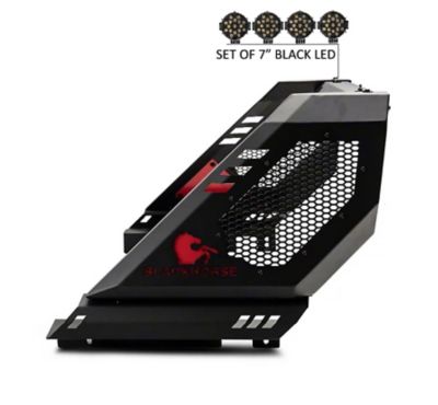 Image showing  Vigor Roll Bar Kit Modular Black fits 07-25 Silverado 1500/Sierra 150009-25 Ram 1500/F-150/07-25 Tundra