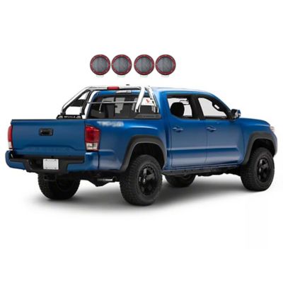 Black Horse Off Road Classic Roll Bar Kit Stainless For 05-24 Toyota Tacoma