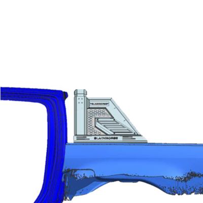 Image showing  Armour II Roll Bar Black fits 2019-2025 Jeep Gladiator