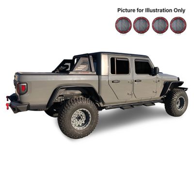 Image showing  Armour II Roll Bar Kit Black fits 2019-2025 Jeep Gladiator
