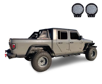 Image showing  Armour II Roll Bar Kit Black fit 19-25 Jeep Gladiator