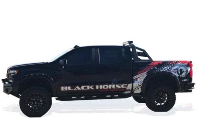 Black Horse Off Road Armour Roll Bar Kit Matte Black fit 15-24 Chevrolet Colorado15-24 GMC Canyon15-24 Toyota Tacoma