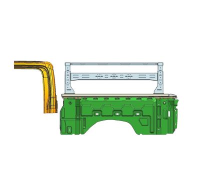 Image showing  Traveler Overland Utility Bed Rack Sandy Black fits 15-24 Colorado05-24 Tacoma/Frontier19-24 Ranger