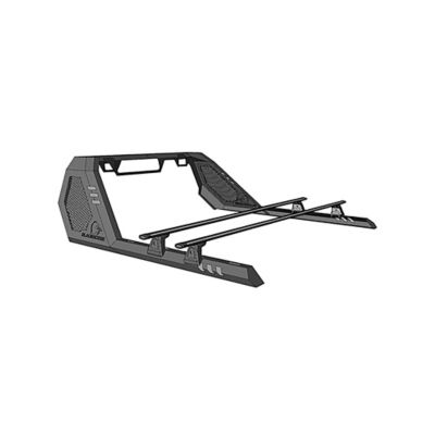 Black Horse Off Road Vigor Roll Bar with Cross Bar Modular Black fits 2020-2025 Jeep Gladiator