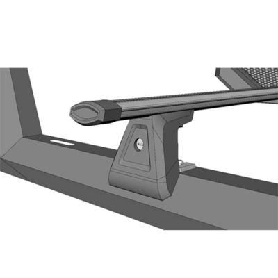 Image showing 2 th Black Horse Off Road Vigor Roll Bar with Cross Bar Modular Black fits 2020-2025 Jeep Gladiator