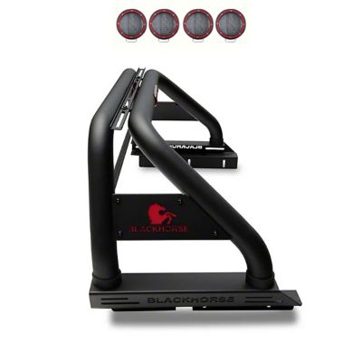 Black Horse Off Road Classic Roll Bar Kit BK fit 2005-2021 Nissan Frontier