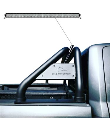 Image showing  Classic Roll Bar Kit Black Fits 99-24 Ford F-250/F-350 Super Duty/F-450 Super Duty