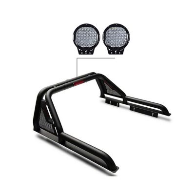 Black Horse Off Road Gladiator Roll Bar Kit Modular Black for 19-24 Ford Ranger