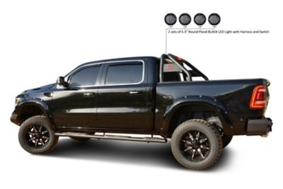 Image showing  Classic Roll Bar Kit Black fits 99-24 Ford F-250/F-350/F-450 Super Duty