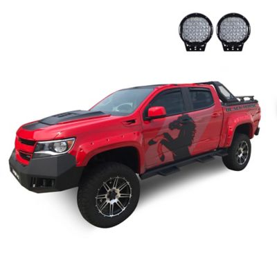Image showing  Vigor Roll Bar with Cross Bar Kit Modular Black fits 2015-2024 Chevrolet Colorado2015-2024 GMC Canyon