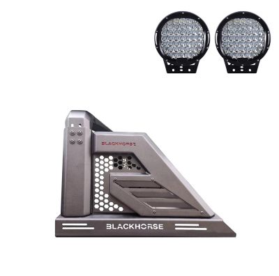 Black Horse Off Road Armour II Roll Bar Kit BK fits 05-21 Nissan Frontier