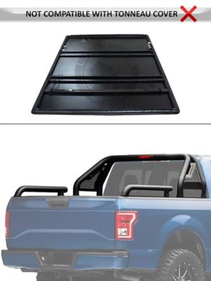 Image showing 6 th Black Horse Off Road Gladiator Roll Bar Modular Black fits 2019-2024 Ford Ranger