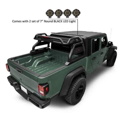 Black Horse Off Road Atlas Roll Bar Kit BK fits 20-25 Jeep Gladiator