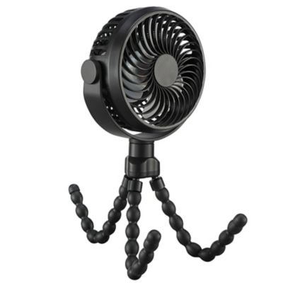 Image showing  3-Speed Indoor/Outdoor Portable Rechargeable Fan