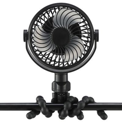 Image showing  3-Speed Indoor/Outdoor Portable Rechargeable Fan