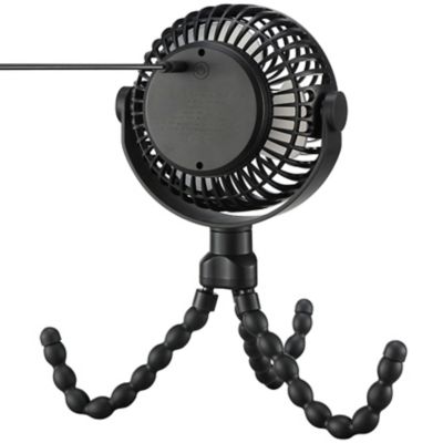 Image showing  3-Speed Indoor/Outdoor Portable Rechargeable Fan