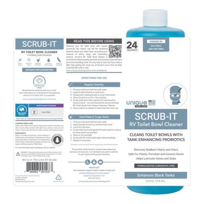 Image showing 8 th Unique Manufacturing Scrub-It Toilet Cleaner for RVs, 41N-1