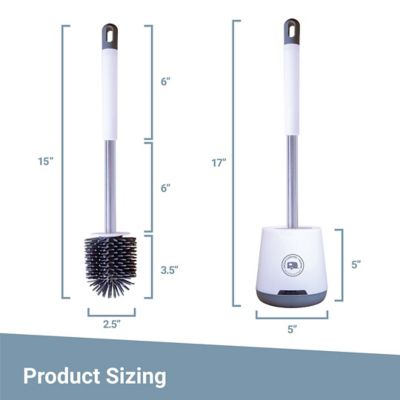 Image showing  Non-Abrasive Silicone Toilet Brush For RV Toilets, 41M-1