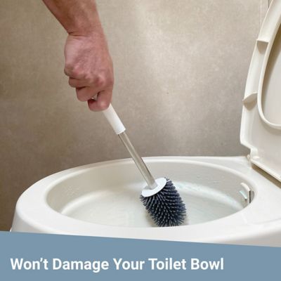 Image showing  Non-Abrasive Silicone Toilet Brush For RV Toilets, 41M-1