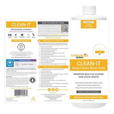Image showing 7 th Unique Manufacturing Clean-It Waste Holding Tank Treatment, 41Q-1